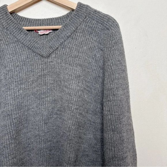 Hudson’s Bay Company Vintage Womens 44 England  Chunky Sweater In Grey - Picture 6 of 14